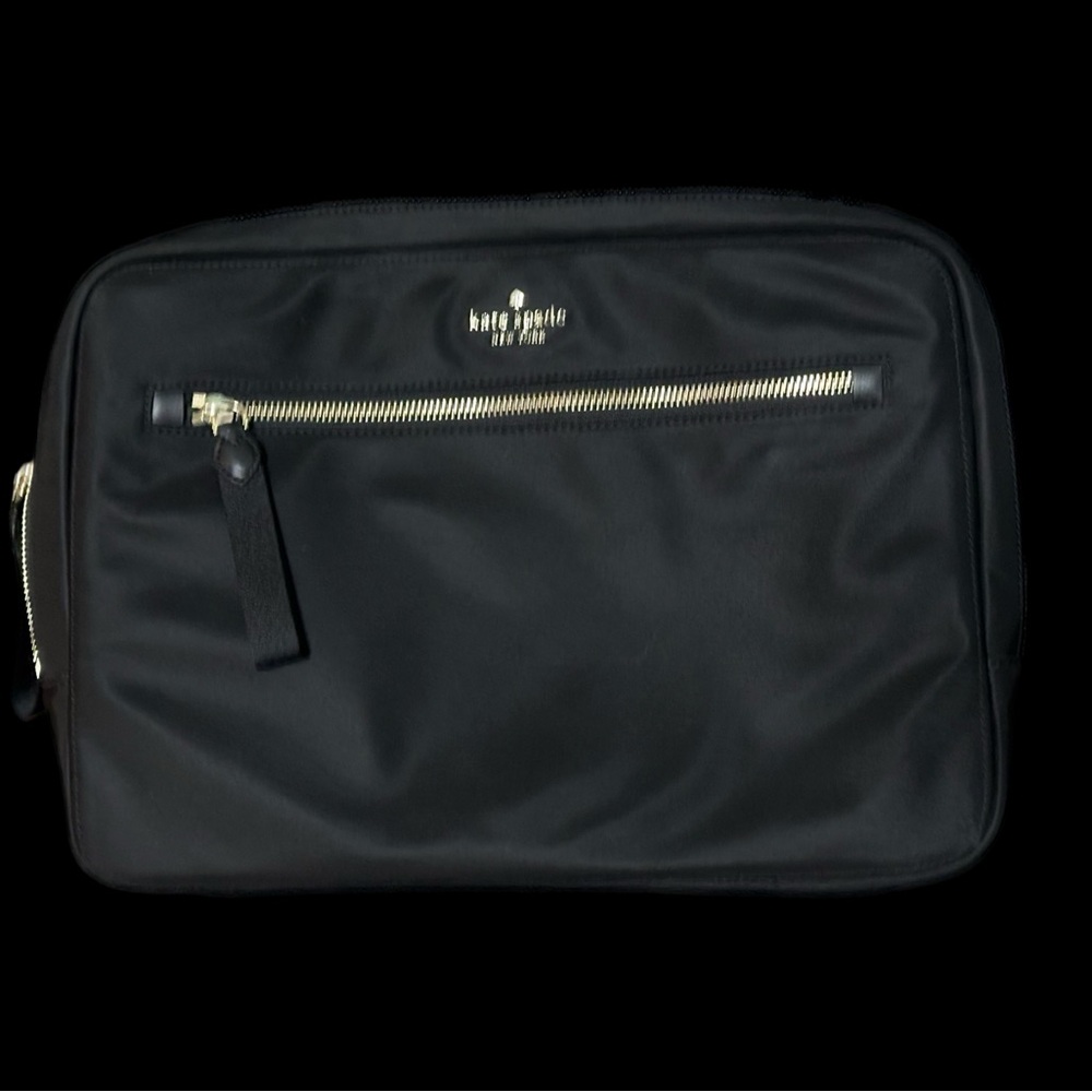 Kate Spade Black Nylon Laptop Bag